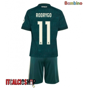 Real Madrid Rodrygo Goes #11 Seconda Maglia Bambino 2026-27 Manica Corta (+ Pantaloni corti)